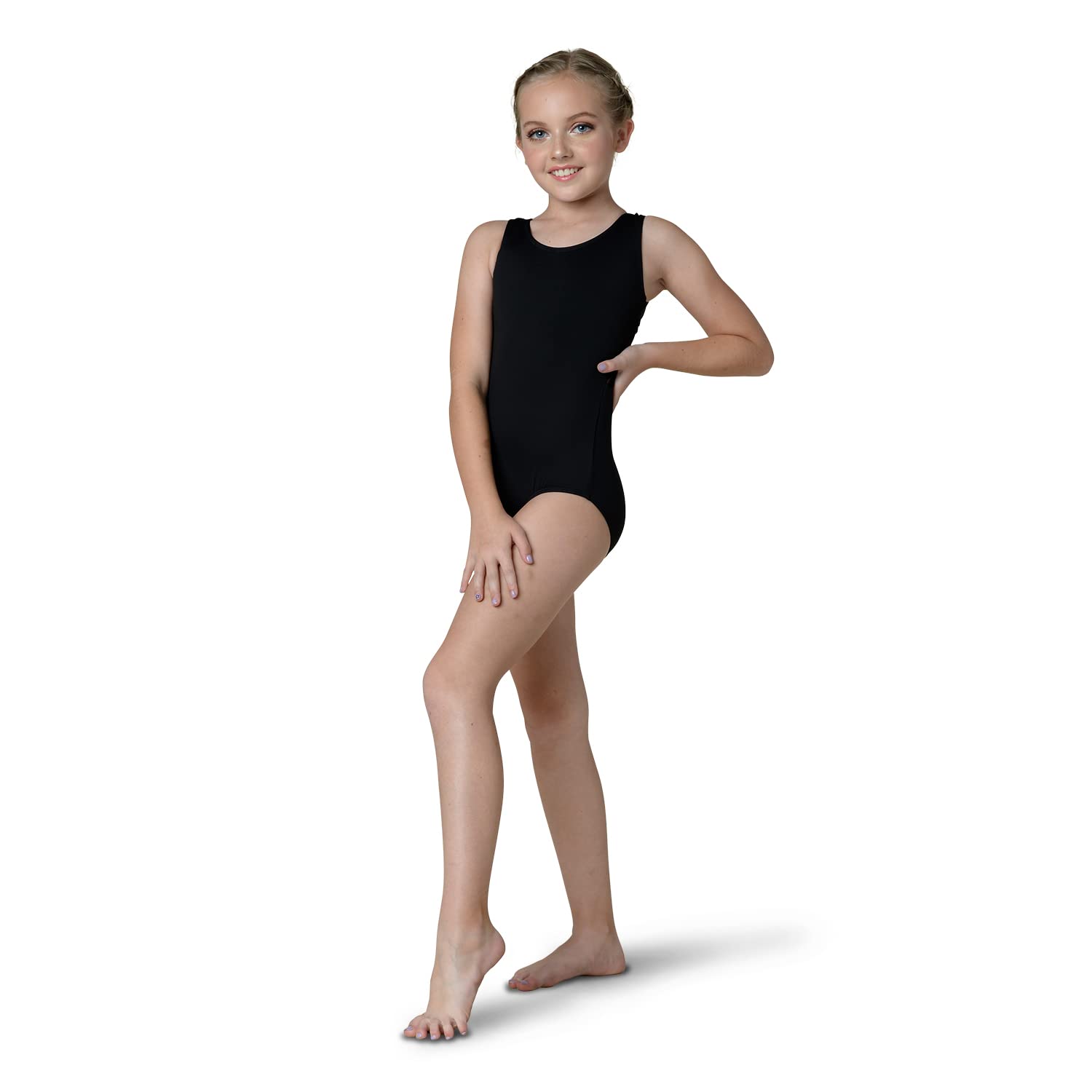 By Danshuz Girl’s Lace Back Leotard 2403c