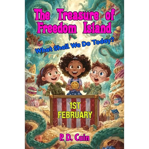 The Treasure of Freedom Island Audiolibro Por P.D. Cain arte de portada