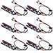 Mailiya 6-Pack PCIe Dual Chip PCI-E 16x to 1x Powered Riser Adapter Card w/ 60cm USB 3.0 Extension Cable & 6 Pin PCI-E to SATA Power Cable - GPU Riser Adapter Extender Cable - Ethereum Mining ETH