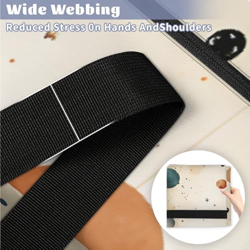 Artistic Galaxy Extra Large Moving Bags Heavy Duty Storage Bags Watercolor Galaxy Cloth Wrap Around Handles Double Zipper Reusable Convenient Foldable Storage Tote for Travel Camping Space Save4