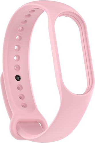 Miniatura 3 de Compatible con Mi Band 7 correas de reloj para mujeres y hombres, Mi Band 6 correas de repuesto ajustables de silicona, pulseras de repuesto para