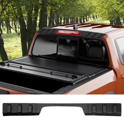 Titibett Truck Roof Spoiler Compatible with 2022-2026 Nissan Frontier Rear Roof Protector Wing Fits for Frontier Accessories Roof Mat Third Brake Light