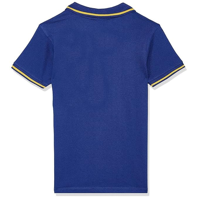 Image of Cloth Theory Boys Cotton Polo T-Shirt for Kids Regular Fit Half Sleeve Casual Summer Polo Neck T-Shirt