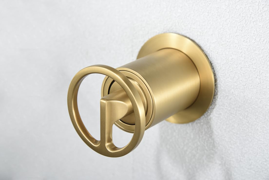 IMEX GLC033/OC OLIMPO Monomando Empotrado Lavabo Oro Cepillado
