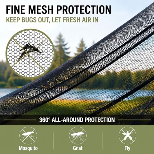 Pop up mosquitero para camping 2 personas 2 unidades miniatura 5