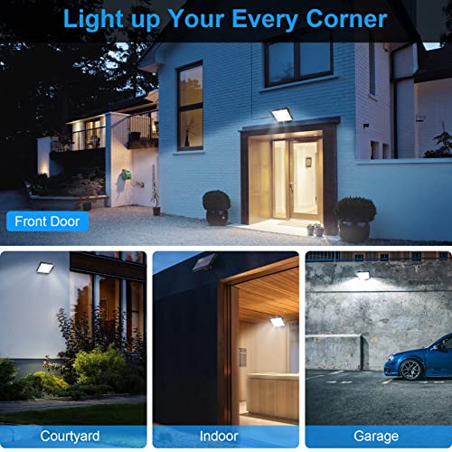 KERNOWO Lampada solare per esterni, con sensore di...