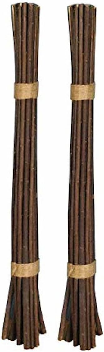 Selections Willow Pea & Bean Plant Support Sticks Stakes 120cm - Pack of 40