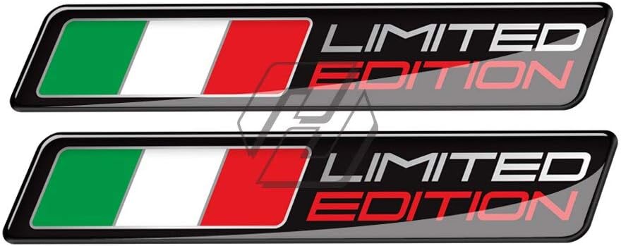 3D Motorcycle Decal Italy Flag Stickers Italia Limited Edition Sticker Case for PIAGGIO VESPA Aprilia Ducati