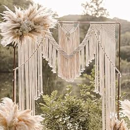 Boho Chic Macrame Curtain...