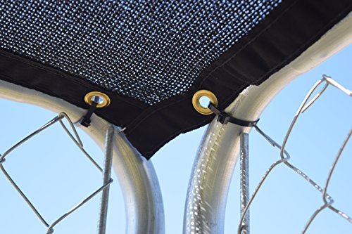 Nickanny's UV Rated 85% Block Cover for Dog Kennel Sun Block Shade Top with Grommets and Cable Ties for Installation (10… - Image 7
