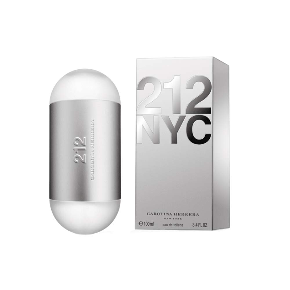Carolina Herrera 212 Eau de Toilette Spray for Women, 3.4 Fluid Ounce