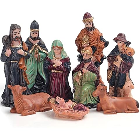 BELLE VOUS 9-Figure Resin Nativity Set Cover