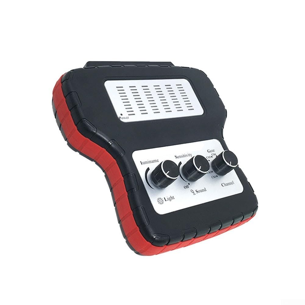 Detector de ruido del motor de 6 canales para coche, dispositivo de diagnóstico estetoscopio con sensibilidad ajustable, indicador de sonido y luz para detectar el ruido del chasis