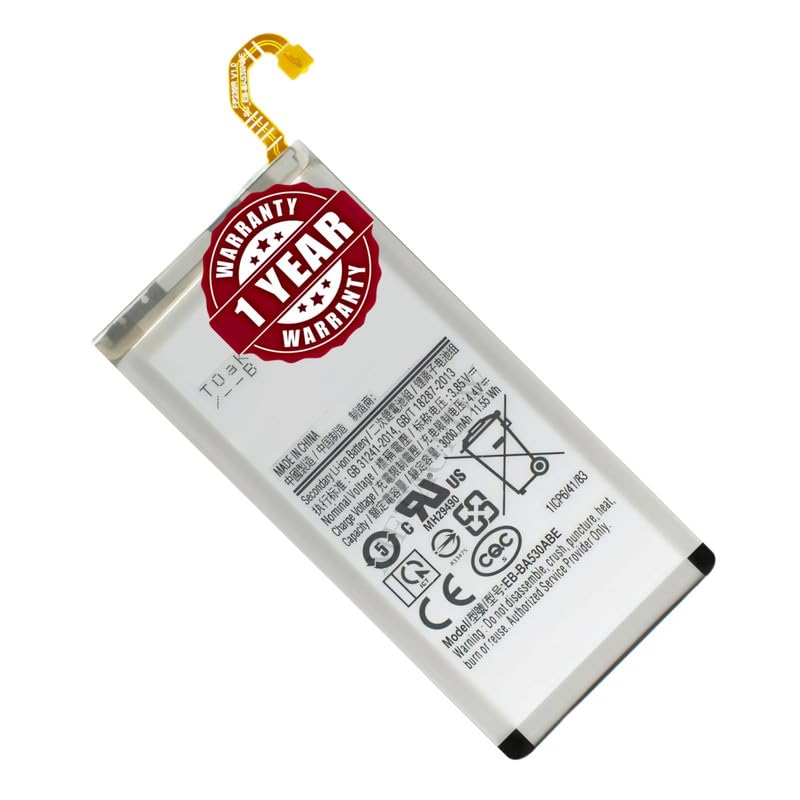 Image of Original EB-BA530ABE Battery Compatible for Samsung Galaxy A8 (2018) (SM-A530F) - (3000mAh) - 1 Year Warranty BC45