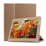 RLTech Funda Carcasa para Teclast M20, Slim Smart Carcasa Protectora con Soporte Función Cover Case para Teclast M20 10,1 Pulgadas, Oro RLTech Funda Carcasa para Teclast M20, Slim Smart Carcasa Protectora con Soporte Función Cover Case para Teclast M20 10,1 Pulgadas, Oro