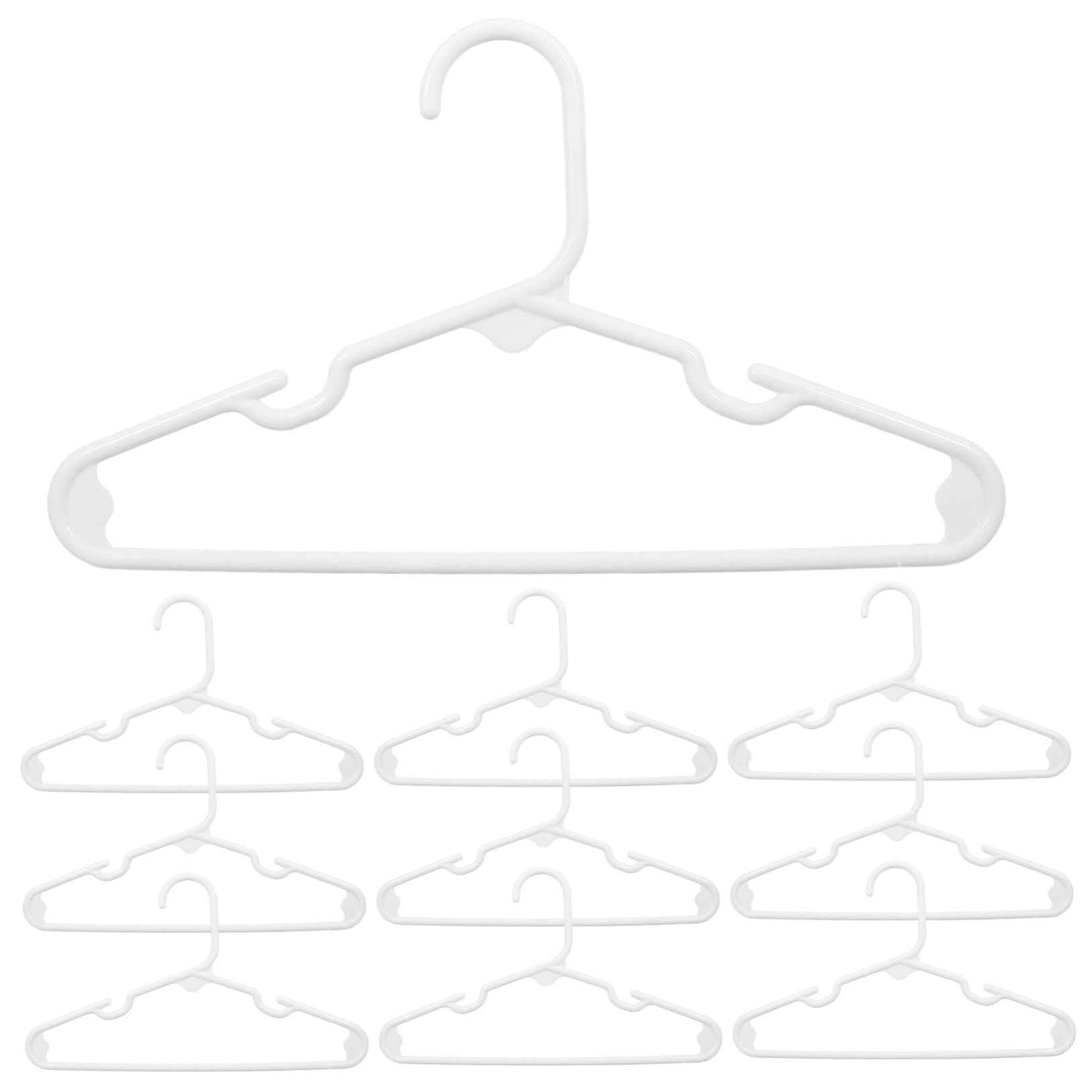 PartyKindom 40 Uds Percha para Niños Perchas para Niños Perchas para Ropa Armario para para Pequeñas para para Armario para