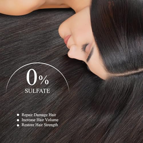 Image of Sulphate & Paraben Free Hair Shampoo 500ml | Post Keratin Treatment Shampoo - Moisturising Shampoo With Wheat Protein And Keratin Oil