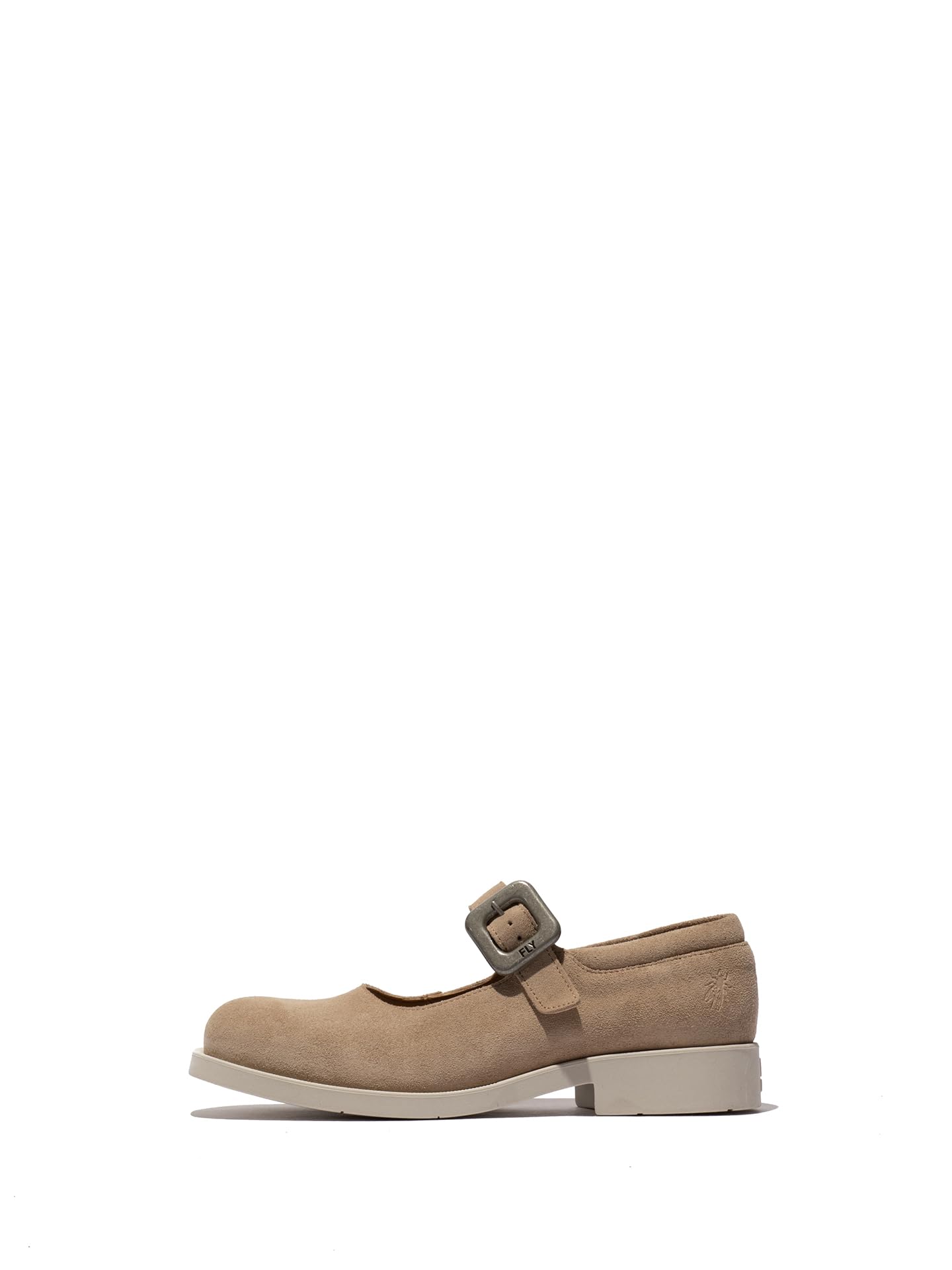 Fly London RADY210FLY, Mary Jane Flat Women's Fashion Shoes, Taupe, 9