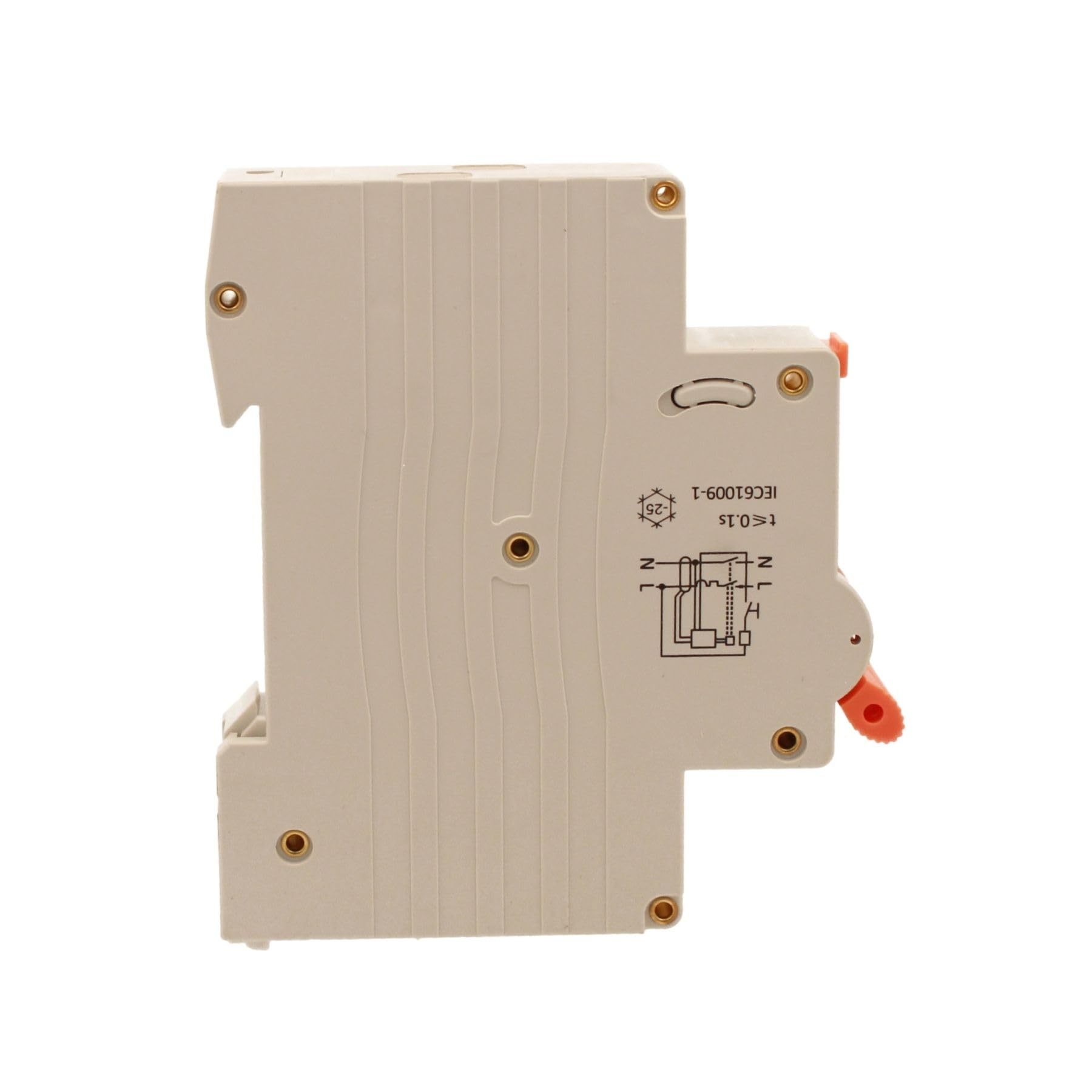 Interruptor diferencial magnetotérmico RCBO Slim 1P+N 16A C16 6kA 30mA 220V tipo A curva C PL8HT