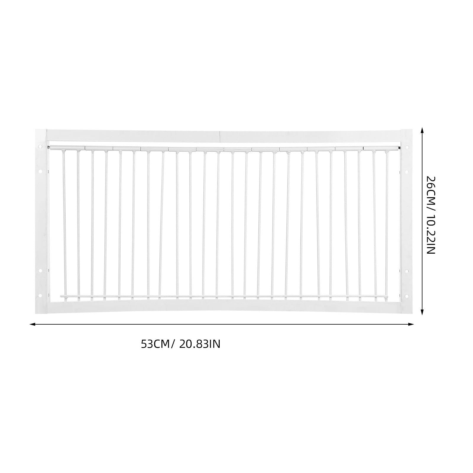 Puerta para Jaula de Aves de Hierro Blanco Forma en T Que Previene Escapes y Robos para Entrenamiento y Carreras de Pájaros