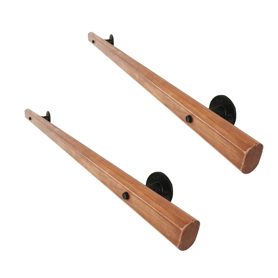 介護用滑り止め手すり（天然木）　６点セット 介護用滑り止め手すり（天然木） 6点セット