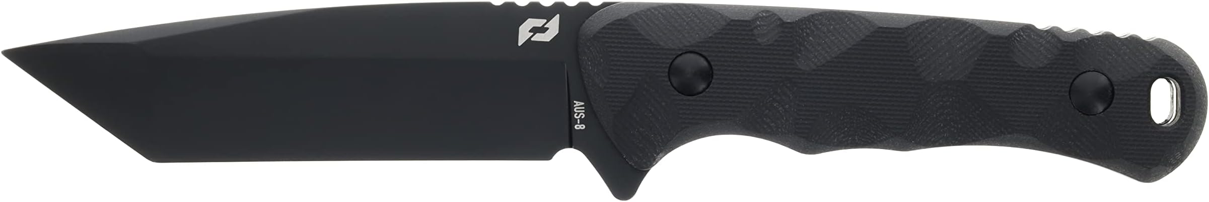 Delta Class Rigime Fixed Blade 8.5in with 3.83in AUS-8 Steel Blade and G-10 Handle for Hunting, and Bushcraft