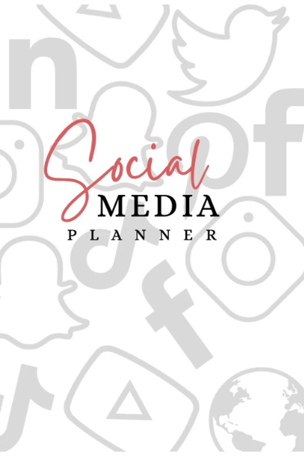 Social Media Planner Workbook for Content Creators & Influencers| Undated Daily, Weekly & Monthly Content Planner| Includes Hashtag Manager, Campaign ... Social Media, Content and Paid Advertising