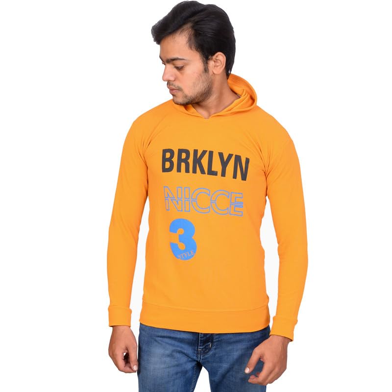 Rj Collection Casual Long Sleeve Printed Hoodie for Men-picture-10
