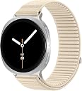 LN KART Nylon Loop Bands for Samsung Galaxy Watch 8 Band 40mm 44mm/8 Classic Straps, Soft Fabric Adjustable Wristband, Sport Strap for Samsung Galaxy Watch 8 Classic Band 46mm (07-Starlight) gallery image