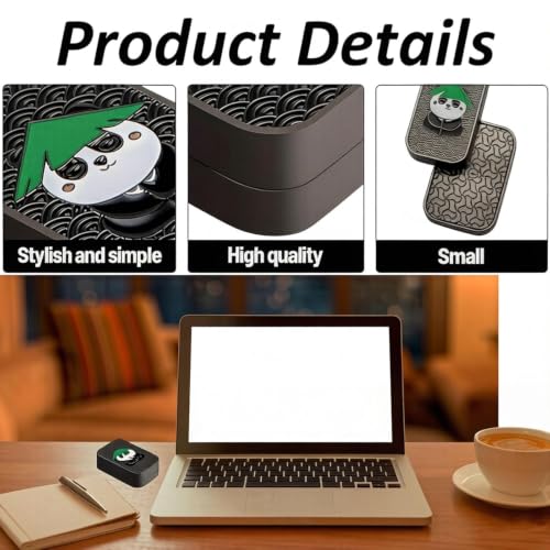 Image of Stress Relief Toys for Adults | Alloy Metal Fidget Toy for Anxiety and Focus Enhancement | Professional Office Desk Stress Relief Device for Study, Work, Travel and Relaxation (Panda Theme)
