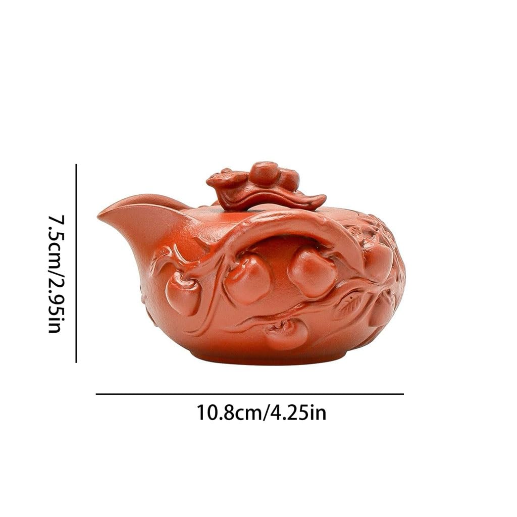 ENGENDER Théières Pot Créatif À Usage Spécial for Une Seule Personne, Théière Rétro Faite La Main for Maison Theiere Fonte