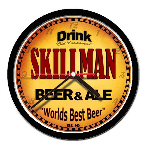 Skillman Beer and ale Cerveza Wall Clock