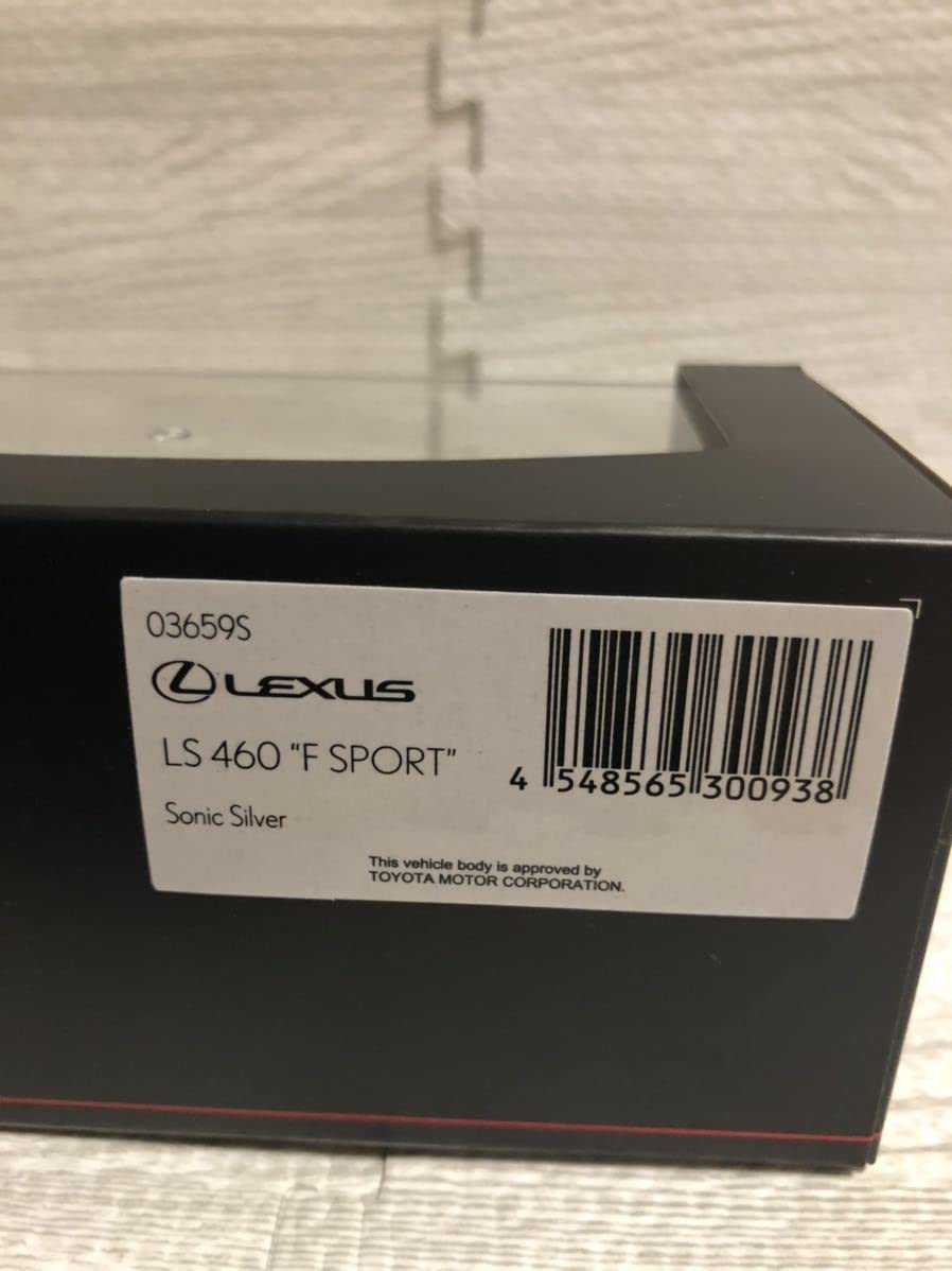 Amazon | 1/43 レクサス LEXUS LS460 Fスポーツ ミニカー 後期