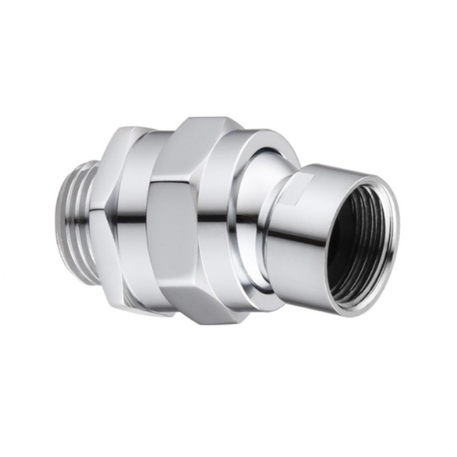 Brasses Shower Adapter 360 Degree Rotation Fit Effortless Installation Quickly Install Shower Adapter