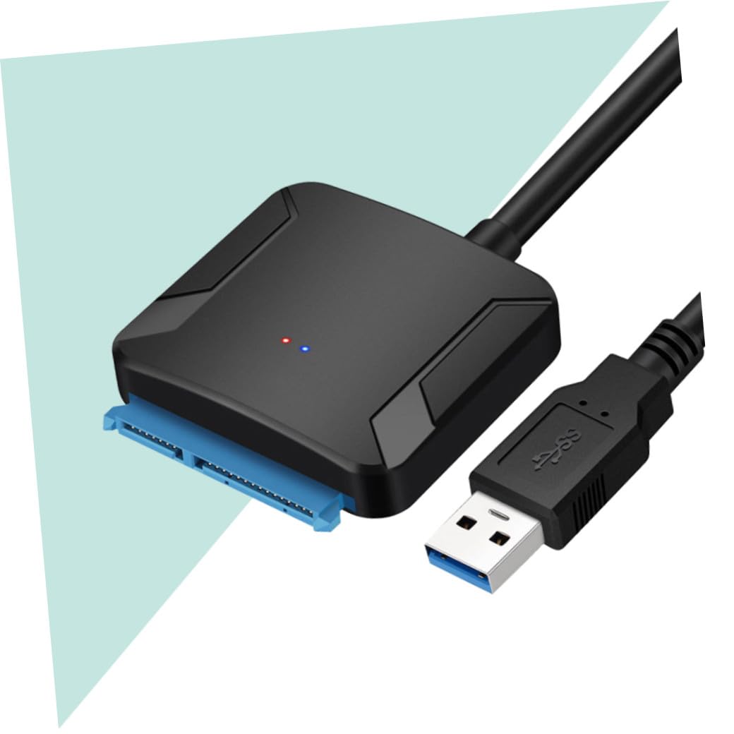 OSALADI 3pezzi Adattatore Usb Per Hard Disk Trasferimento e Portatile Per Ssd e Hard Disk Alimentazione