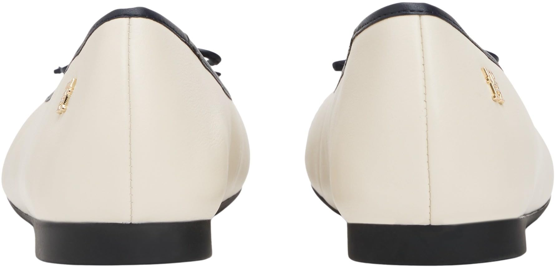 Tommy Hilfiger Donna Ballerine Toe cap in Pelle