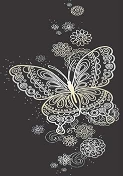 Black Page Notebook/Journal with Lined and Blank Pages: 7 x 10 Inch Notebook with 100 Pages (Alternating between Ruled and Blank) for Blackout ... Other Gifts for Adult Women and Teen Girls)