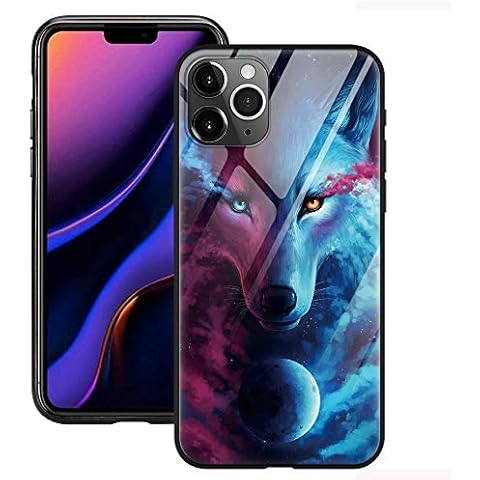 Funda Yoedge para OPPO Realme V13/Realme 8 5G con diseño de Lobo Cover