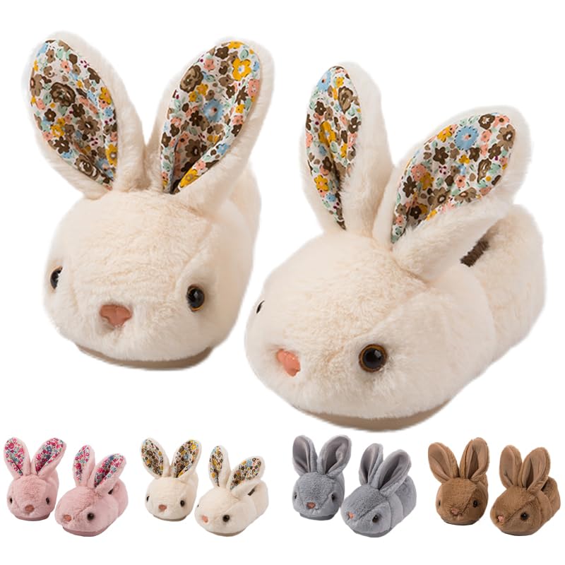 Melumeloo Toddler Kids Slippers Bunny Design...