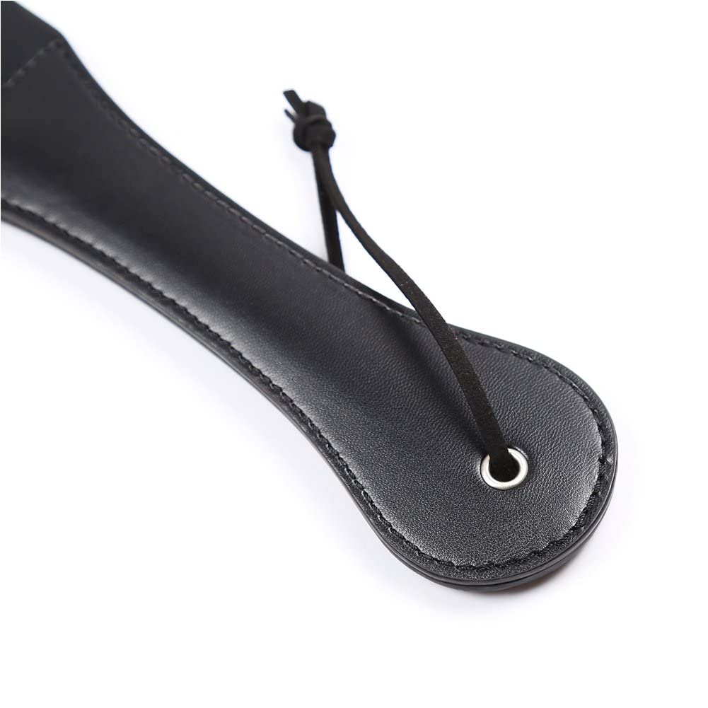 Frusta In Pelle Nera Finta - Per Costumi, Giochi O Decorazione - Foto 11