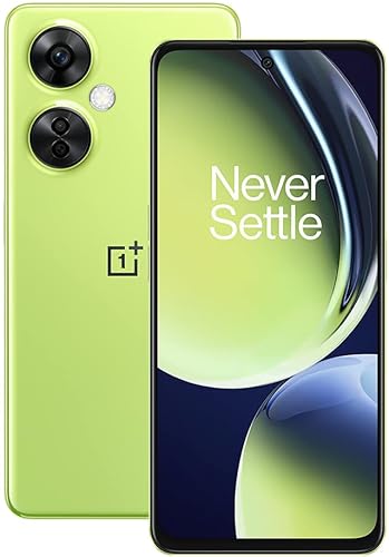 ONEPLUS Nord CE 3 Lite 5G、8GB RAM、128GB ストレージ、パステル ライム EU
