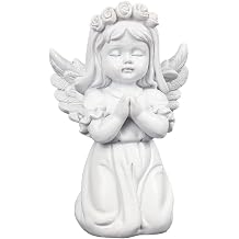 Praying Angel Statue 4.7 Inch Resin Crafts Figurine Home Shelf Decor