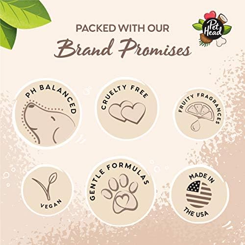 PET HEAD Dog Shampoo 300ml, Sensitive Soul, Coconut Scent, Shampoo for Dogs with Sensitive Skin, Professional Grooming, Vegan Pet Shampoo, Hypoallergenic, Natural, Gentle Formula for Puppies