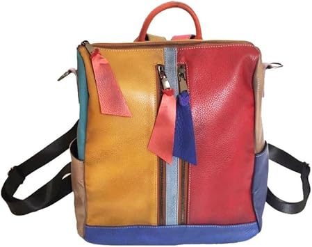 Backpack, Leather Daypack,Women Hiking Backpack, Travel Bag