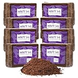 Minute Soil Eco-Friendly Coco Brick 24 Pack – OMRI Medium Expands to 36 Gal...