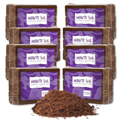 Minute Soil Eco Coco Brick 24 Pack, Expands to 36 Gal