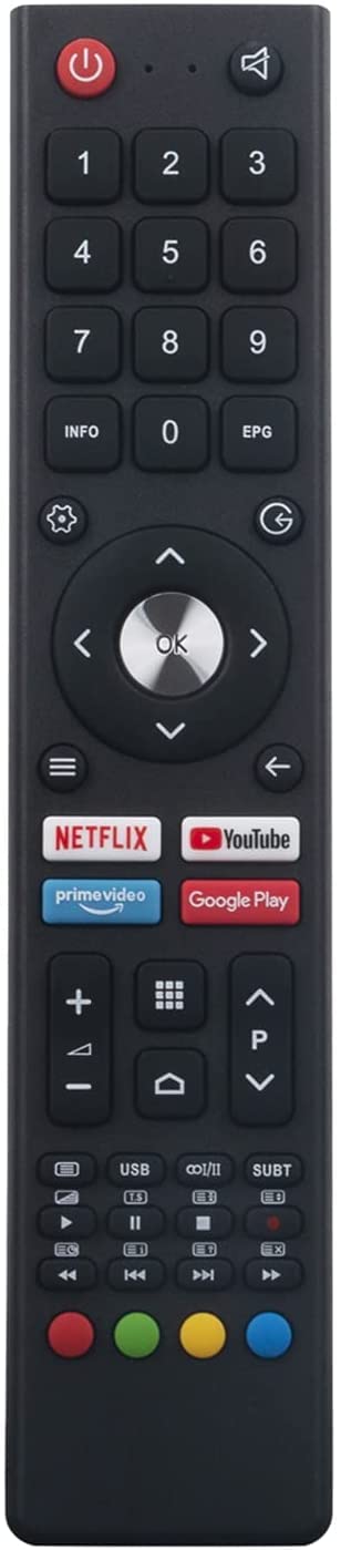 ALLIMITY Remplacer la Télécommande adaptée à Continental Edison CELED32FHD3 CELED32B3 CEDLED49B3