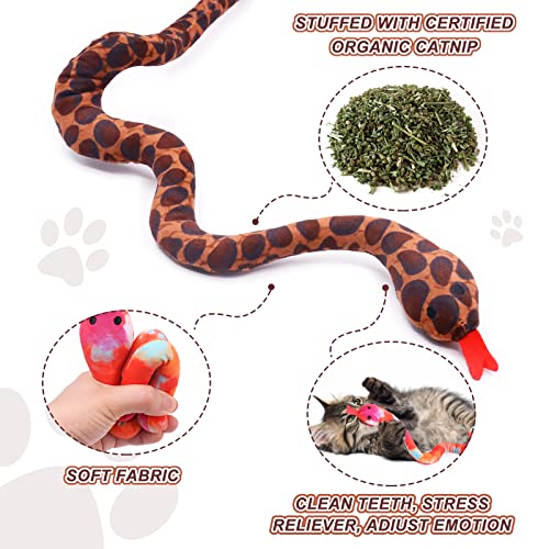 Snake catnip toys kitten supplies interactive catnip toys for indoor cats snakes cat toy gift for cat lovers dental health chew toy set of 3 4 Snake catnip toys kitten supplies interactive catnip toys for indoor cats snakes cat toy gift for cat lovers dental health chew toy set of 3 - image 5
