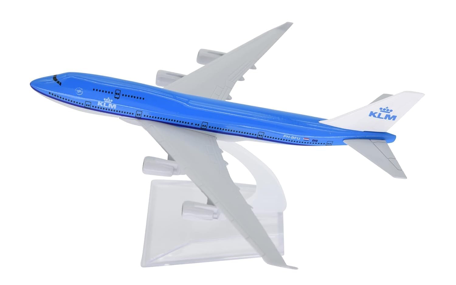 SCHUBERT Adult Only For Display Diecast Aeroplane Scale Model Size -16 Cm (Klm Airlines), Multicolor 1