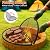 Ferrochef 40 Inch X-Marks Fire Pit Grill Grate Round Foldable Fire Pit Cooking Grate Heavy Duty Steel Campfire BBQ Grill Grid with Handles for Outdoor Camping Cooking, Black